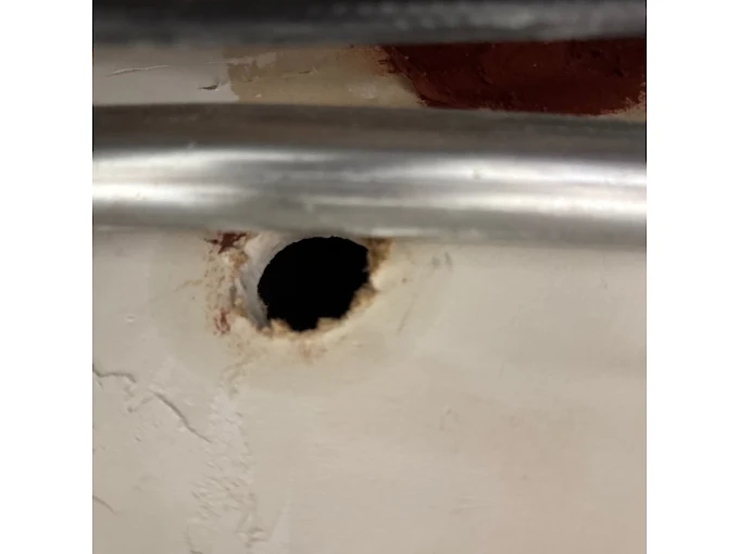 Unsealed barrier opening